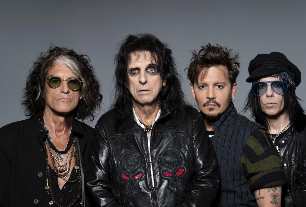 Alice Cooper, Joe Perry, Johnny Depp: Hollywood Vampires!