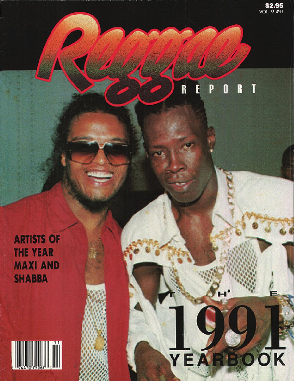 Shabba Ranks e Maxi Priest.Reggae internazionale anni 90.