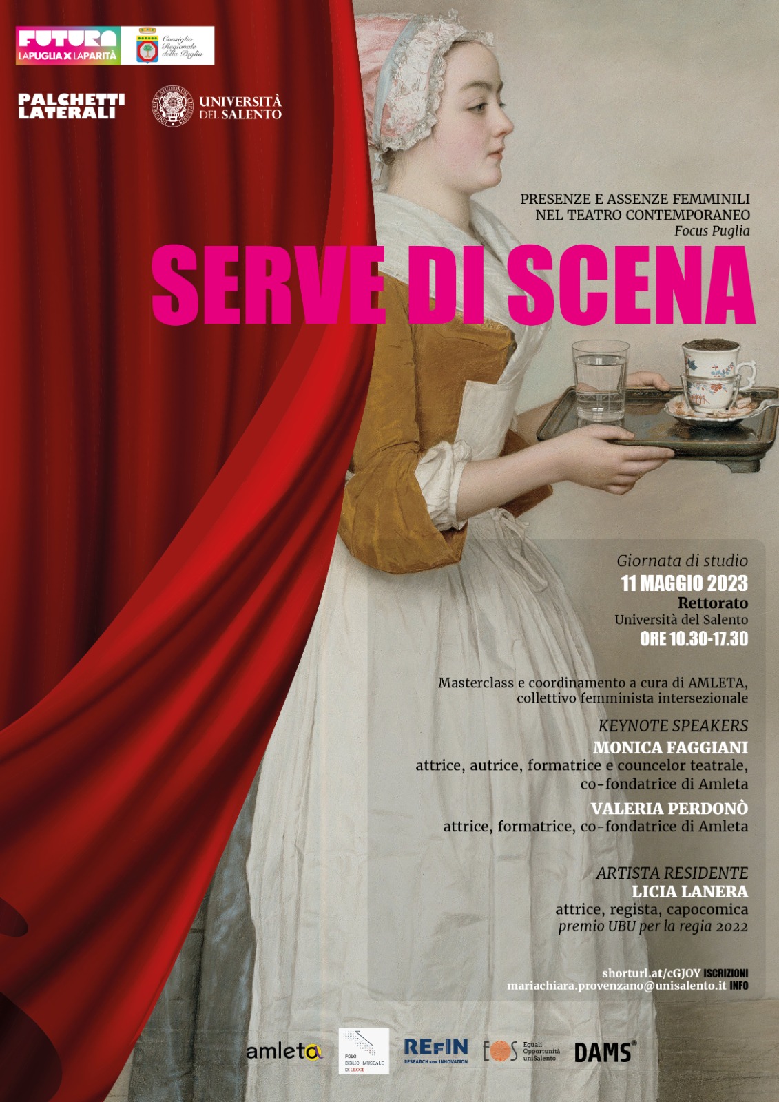 Università del Salento SERVE DI SCENA. Presenze e assenze femminili nel teatro contemporaneo.