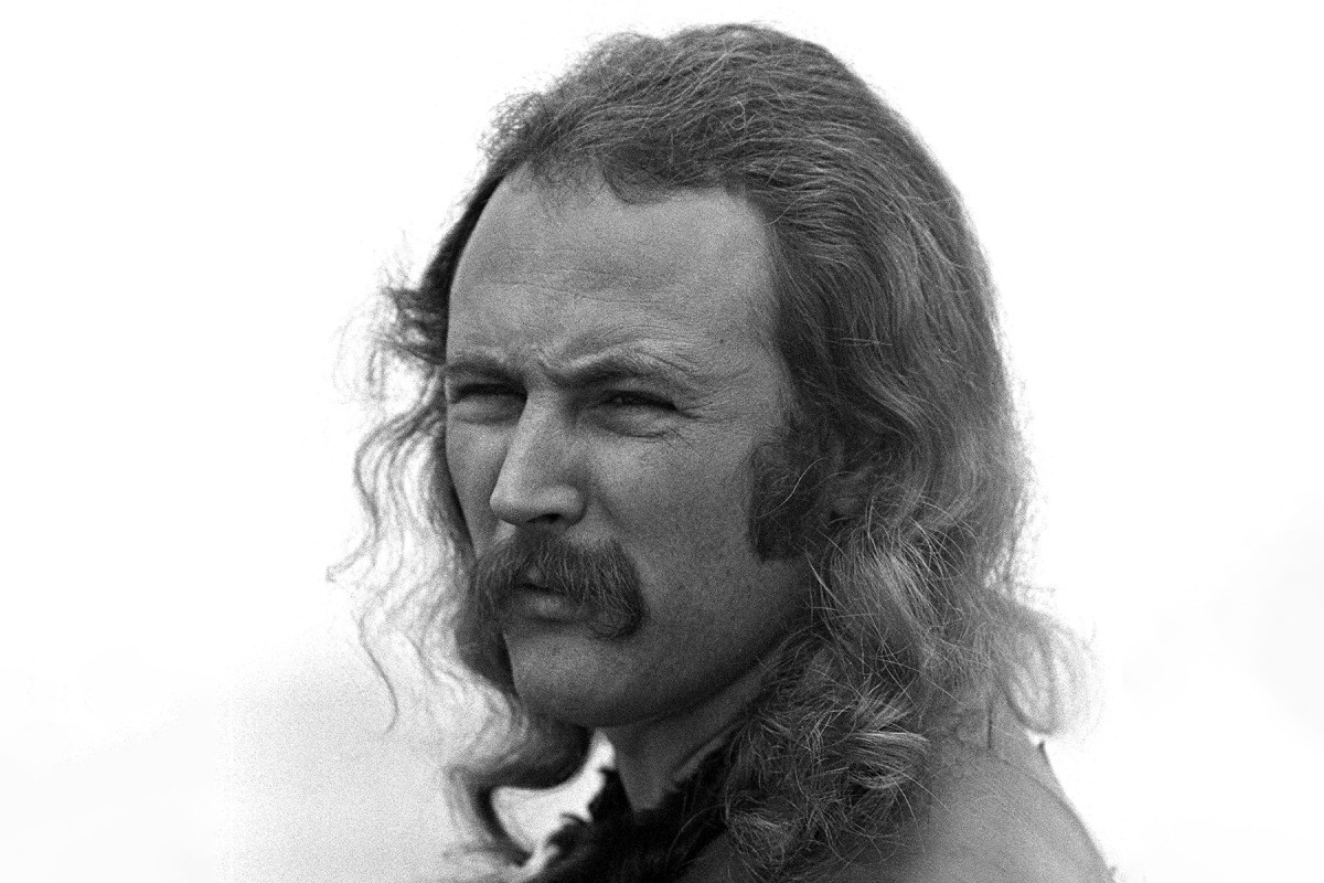 David Crosby, leggenda del rock d’ogni tempo.