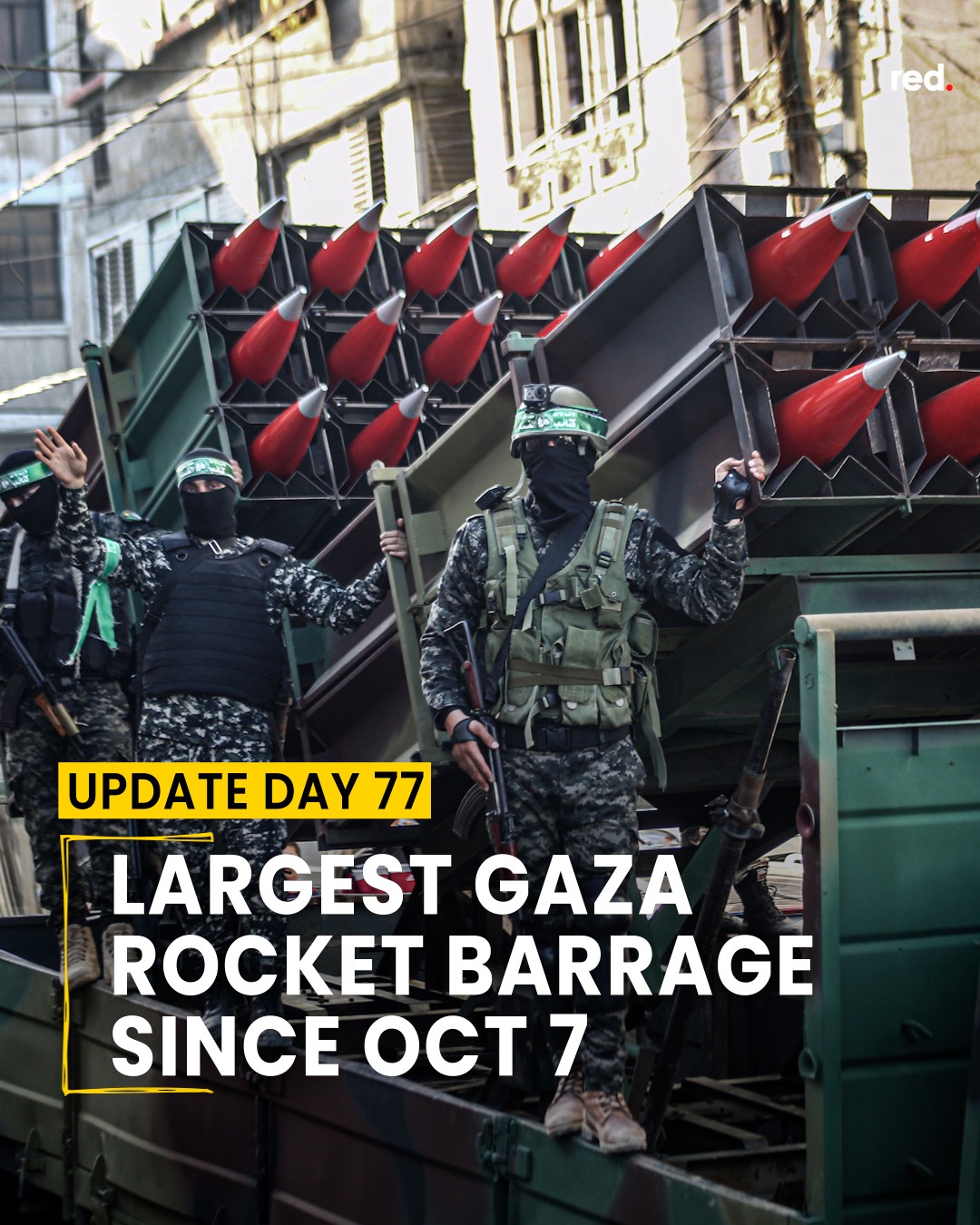 Notizie da Gaza, giorno 77.