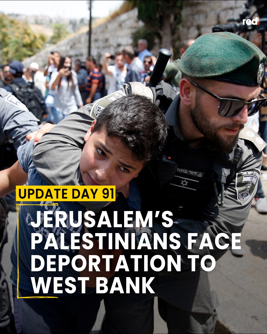 Israele vorrebbe espellere da Gerusalemme Est i cittadini israeliani di etnia palestinese verso la Cisgiordania.