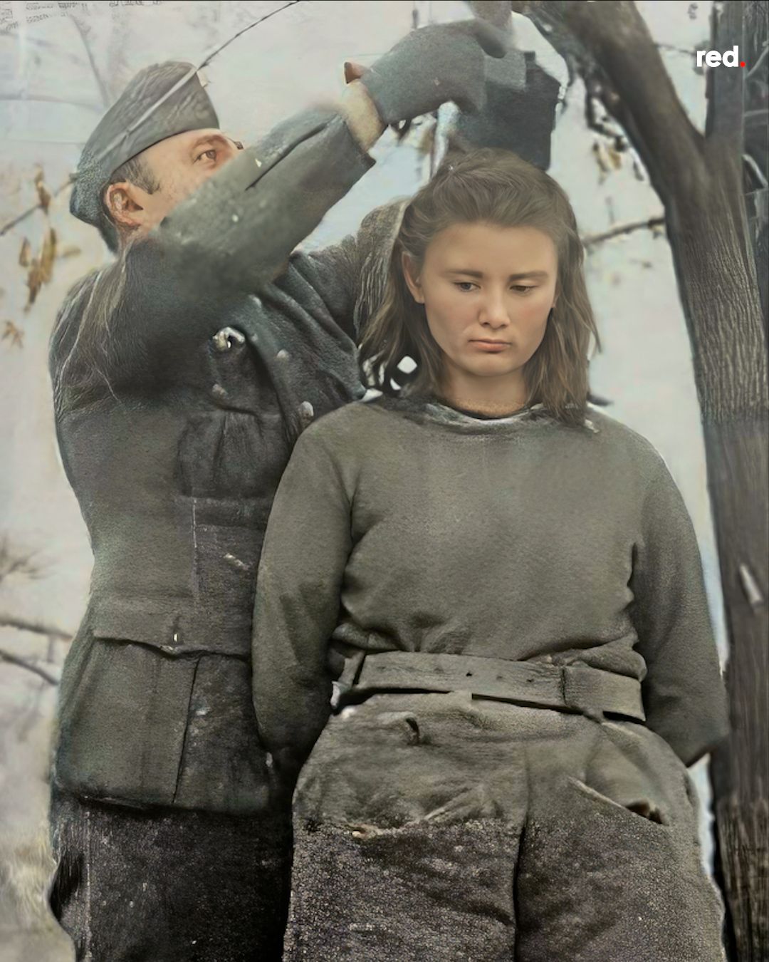 8 febbraio 1943 i nazisti impiccano la partigiana 17enne jugoslava Lepa Radić