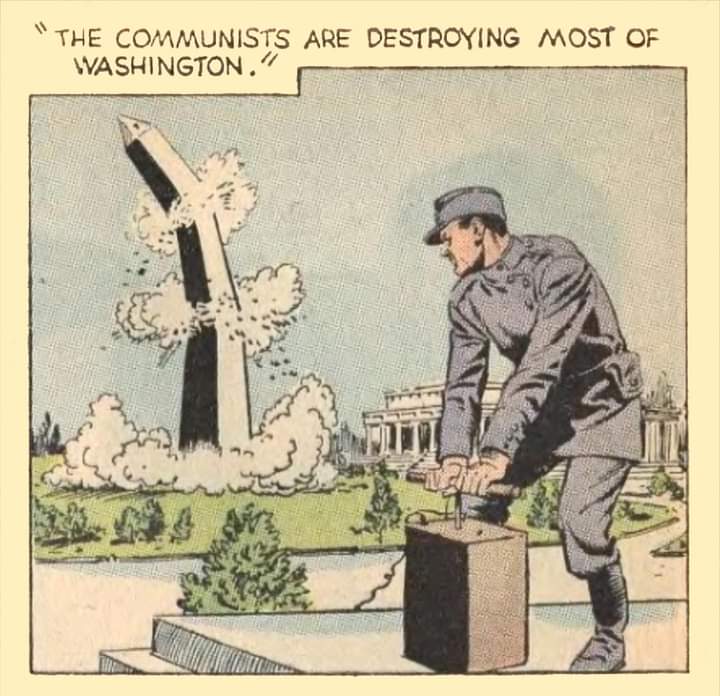 Propagandopolis. “I comunisti stanno distruggendo la maggior parte di Washington” (1961)